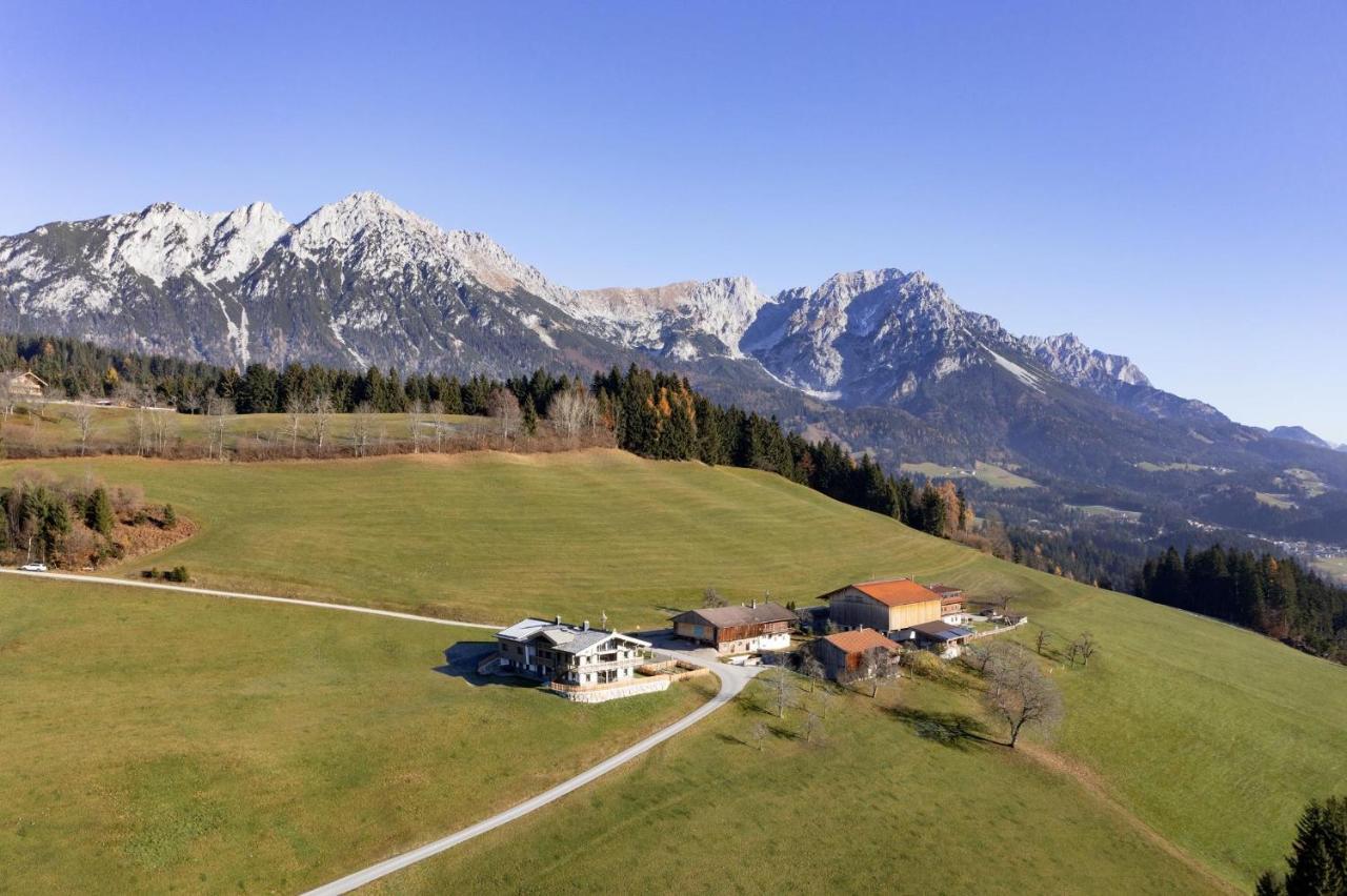 Hinterlaiming Appartement Söll Buitenkant foto